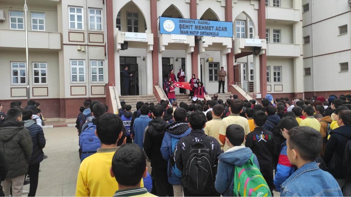 Okulumuzda 18 Mart Çanakkale Zaferi ve Şehitleri Anma Günü Programı Yapıldı 